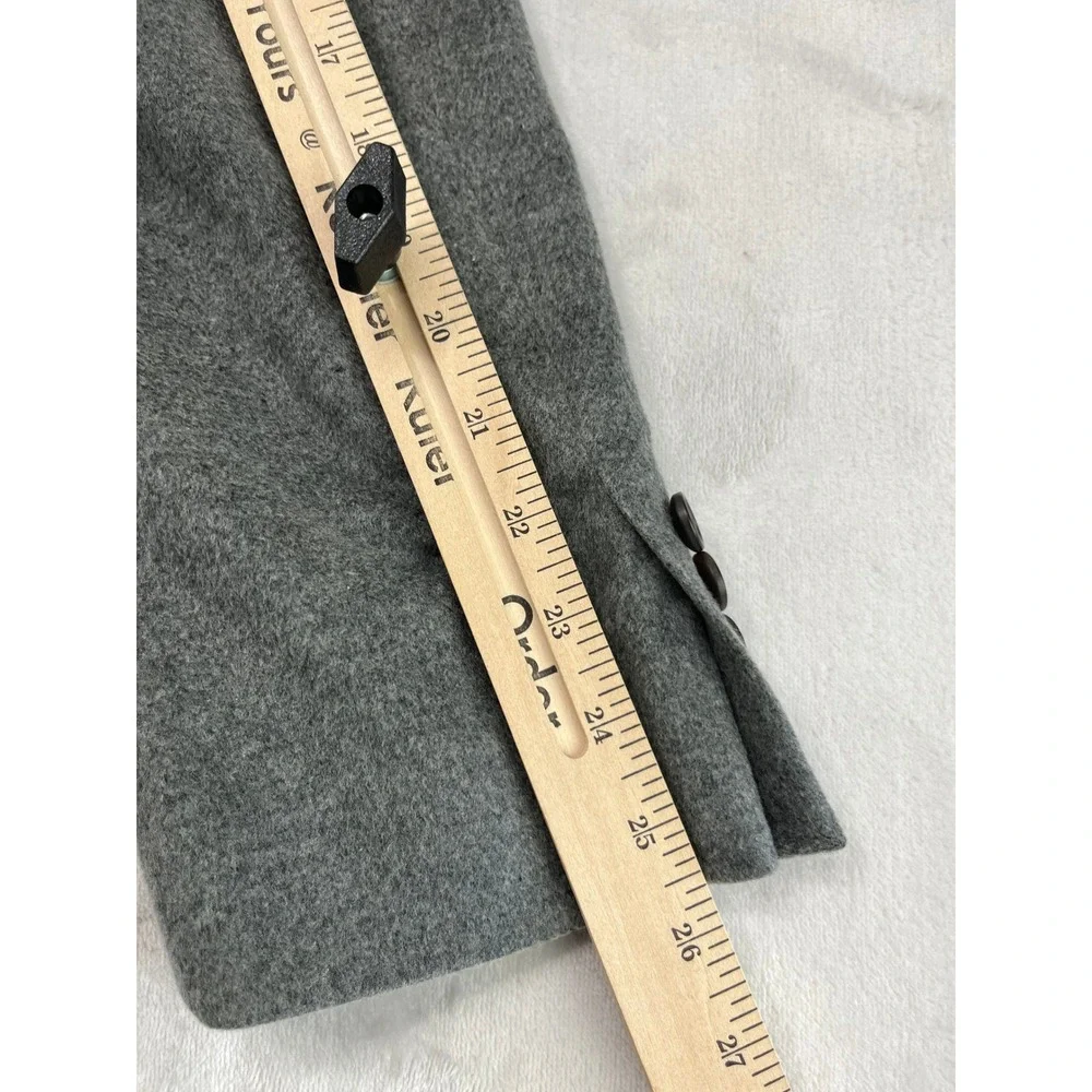 Lauren Ralph Lauren Blazer Mens 48L Grey Silk Wool Cashmere Sport Coat Excellent